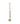 9"L Beech Wood Dish Brush w/ Leather Strap, Natural