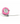 DOT Simple Alarm Thermometer, Pink