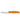Serrated Spear Tip Paring Knife Orange 3.25"