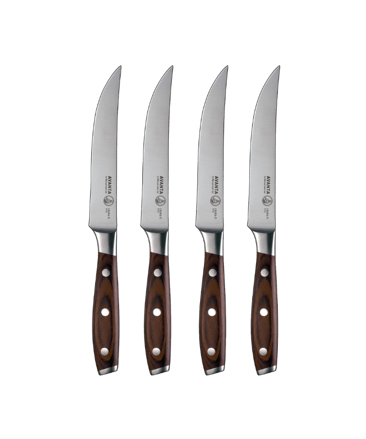 Messermeister Avanta Pakkawood 4 pc Steak Knife Set