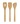 OXO 3 pc Wooden Turner Set