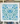 Faire Blue Blossoms Tea Towel
