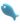 Norpro Silicone Blue Fish Scrubber