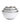 OXO 3pc Stainless Steel Mixing Bowl Set, White