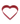 Heart Cookie Cutter 3.25" (Red)