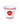 Classic Red Striped Rim Popcorn Bucket, Small