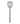 Tovolo Silicone Slotted Turner SS Handle - Oyster Gray