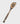 Island Bamboo 12" Natural Pakka Corner Spoon