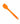Thermoworks Silicone Spatula, Orange