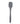 Thermoworks Hi-Temp Silicone Spoonula- Charcoal