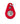 ThermoDrop™ Zipper-Pull Thermometer, Red