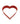 Heart Cookie Cutter 3.25" (Red)