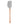 Tovolo Wood Handled Spatula- Oyster Gray